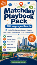 Matchday Playbook Pack – All Languages Bundle (World Cup 2026)